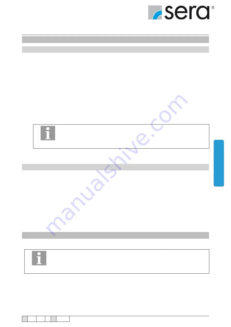 Sera MU-300 E 187.2 Operating Instructions Manual Download Page 25