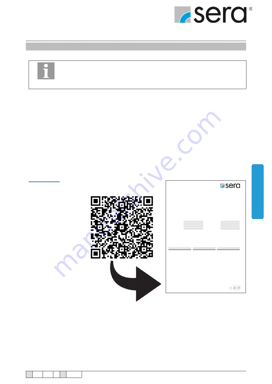 Sera MU-300 E 187.2 Operating Instructions Manual Download Page 29