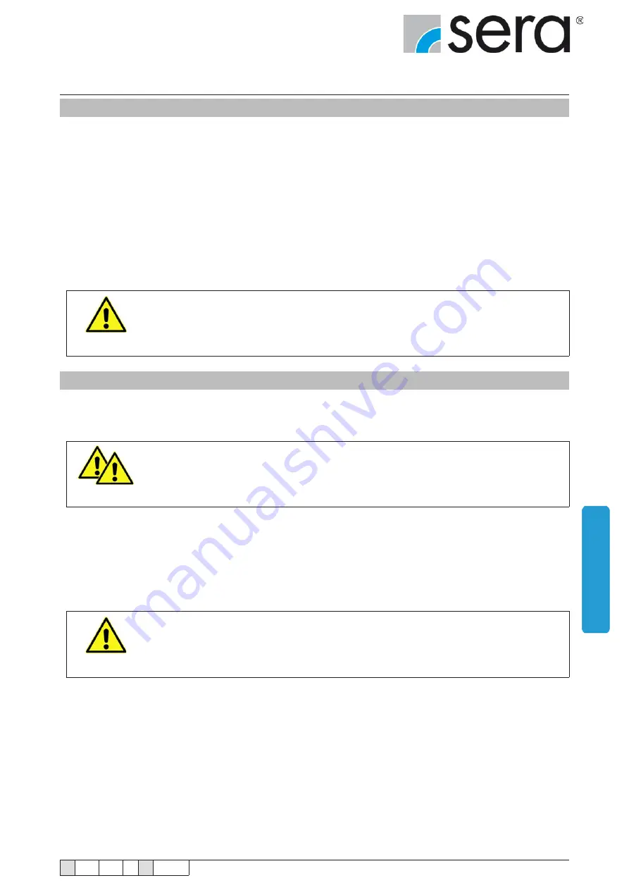 Sera MU-300 E 187.2 Operating Instructions Manual Download Page 47