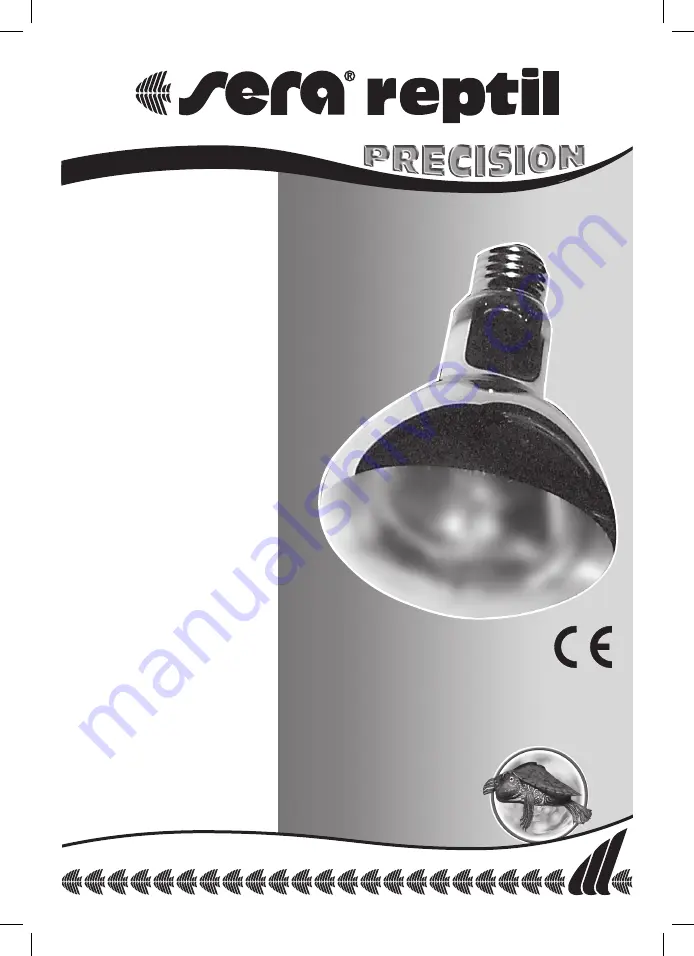 Sera Precision Reptil Sun Heat Manual Download Page 1