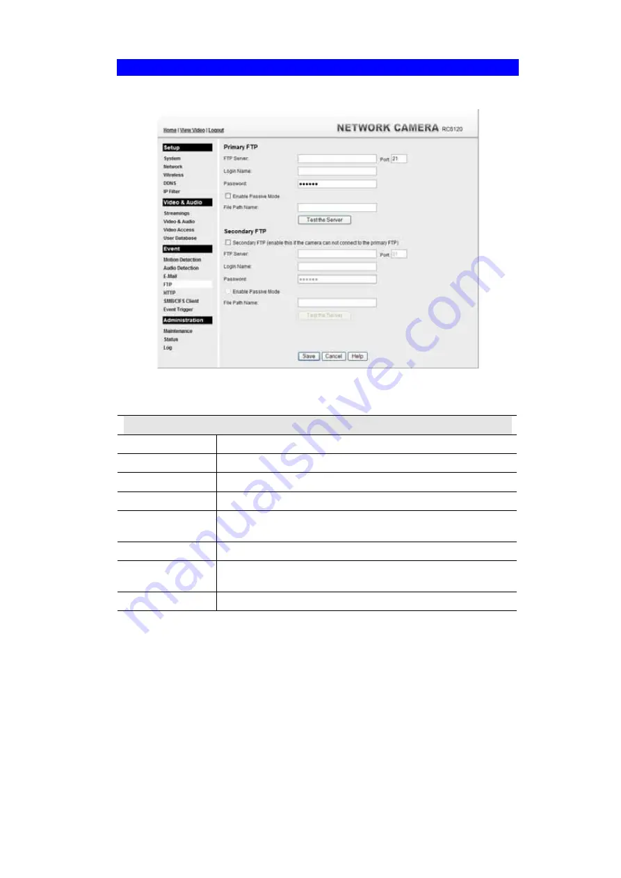 Sercomm RC8120 User Manual Download Page 57