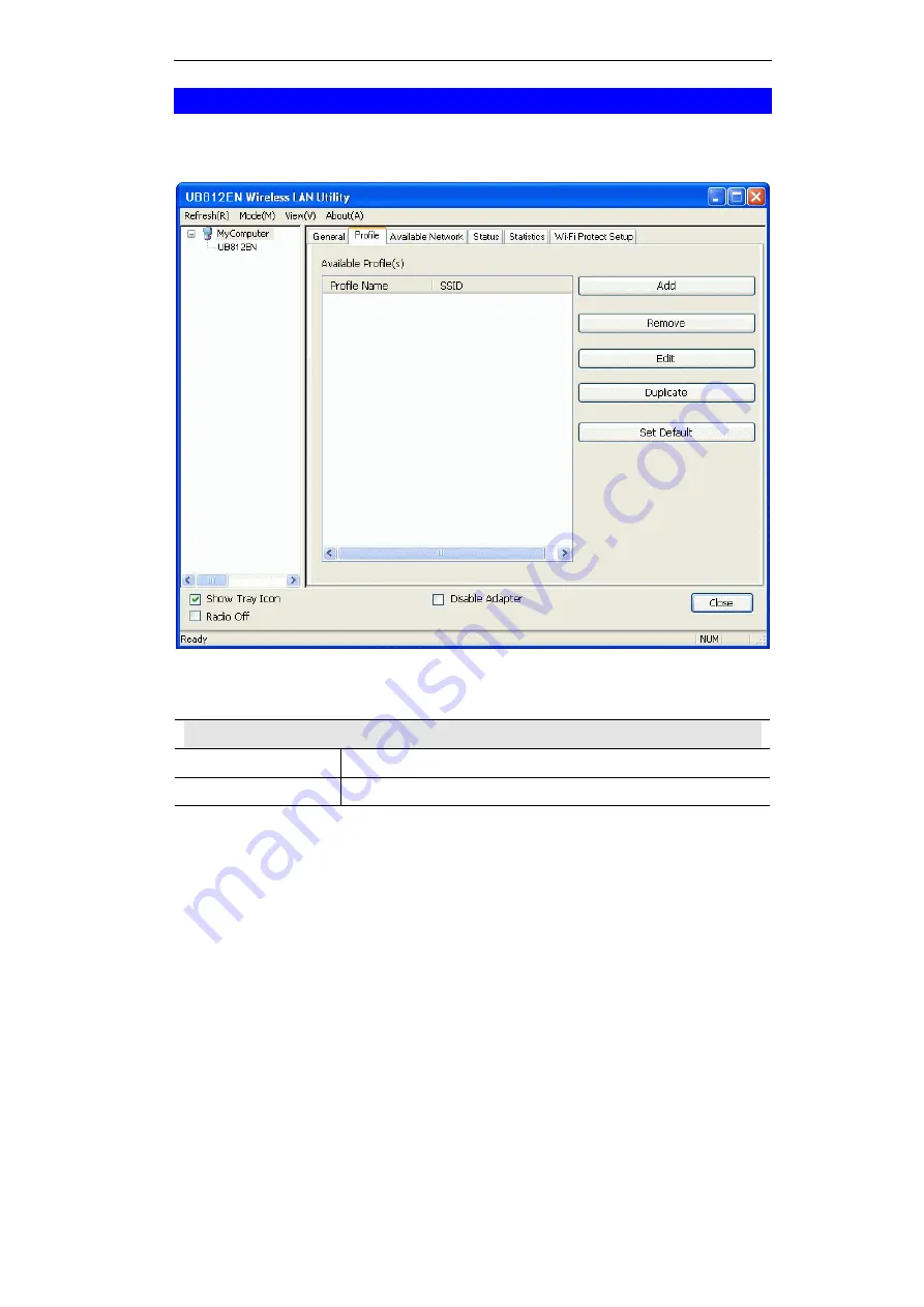 Sercomm UB812EN Manual Download Page 14