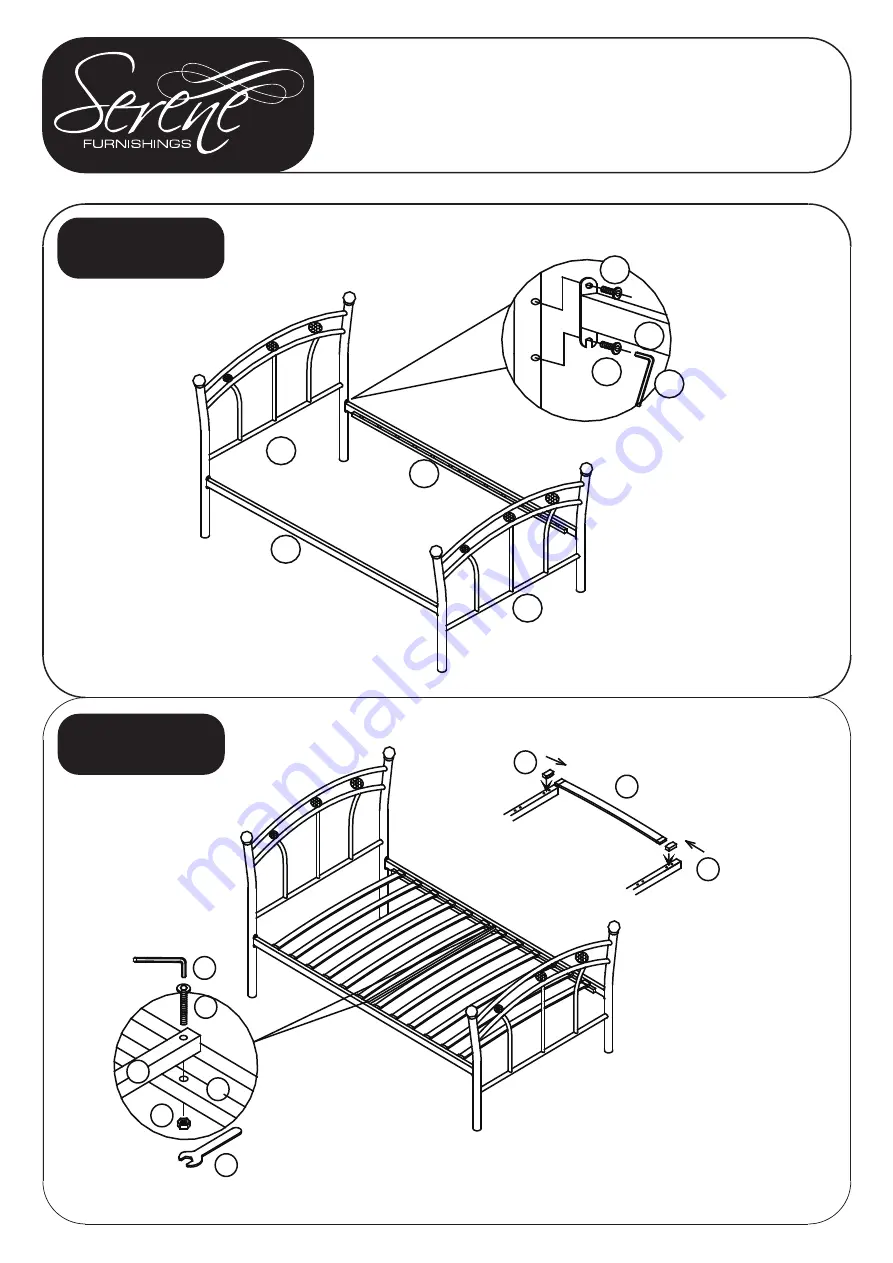 Serene Furnishings Soccer Скачать руководство пользователя страница 5