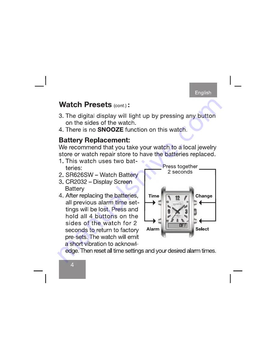 Serene VQ-600 Operating Manual Download Page 4