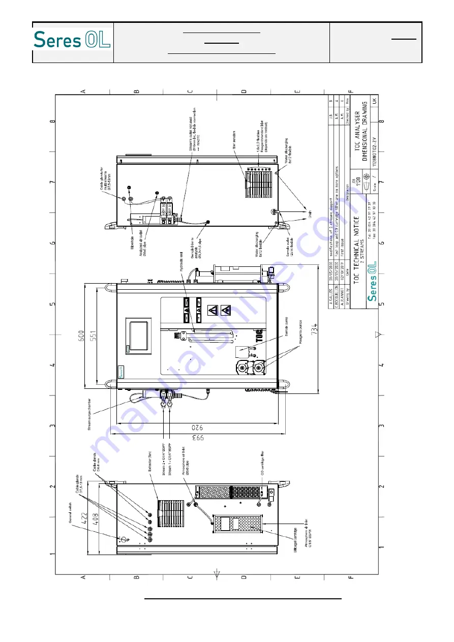 Seres OL TOC User And Maintenance Manual Download Page 23