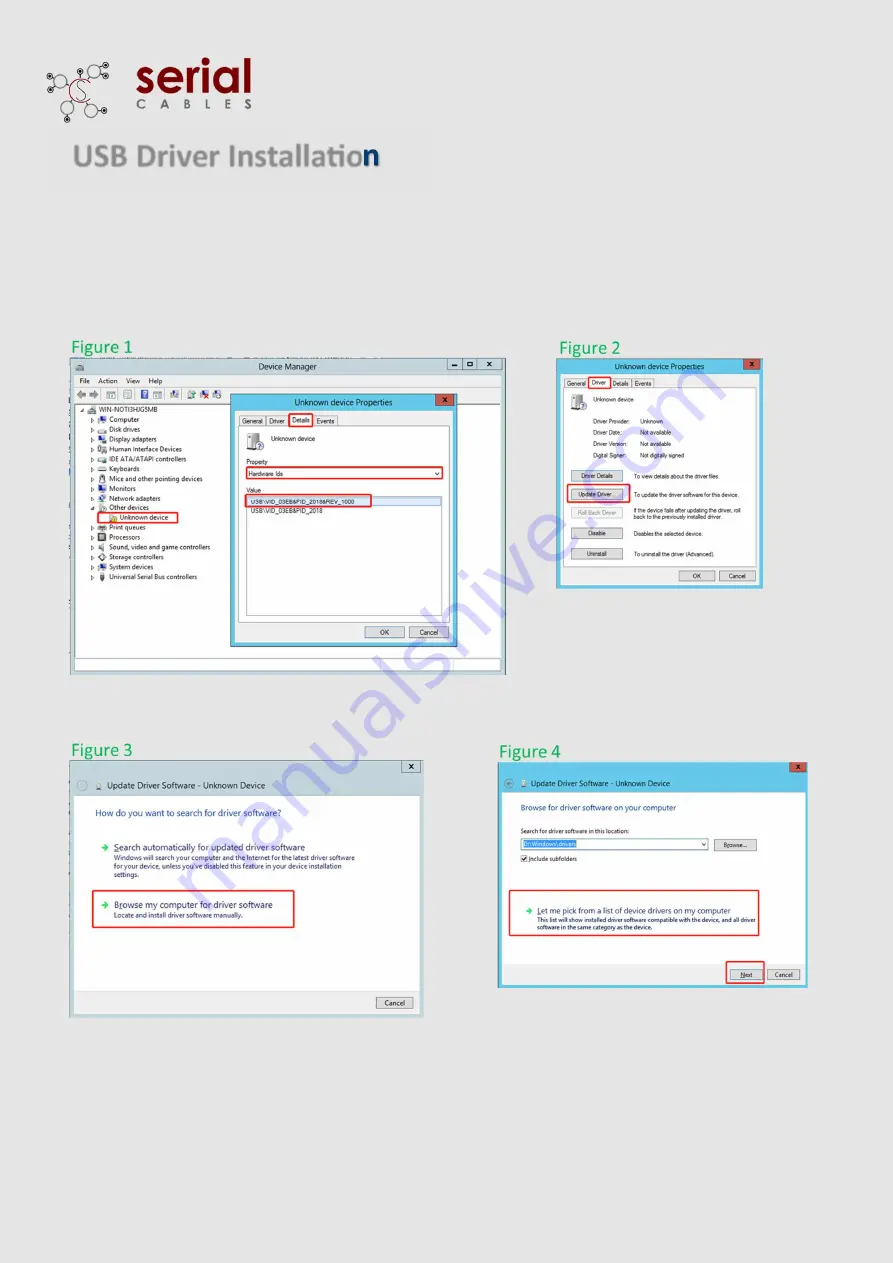 Serial Cables PCI-AD-x16HE-BG4 User Manual Download Page 6