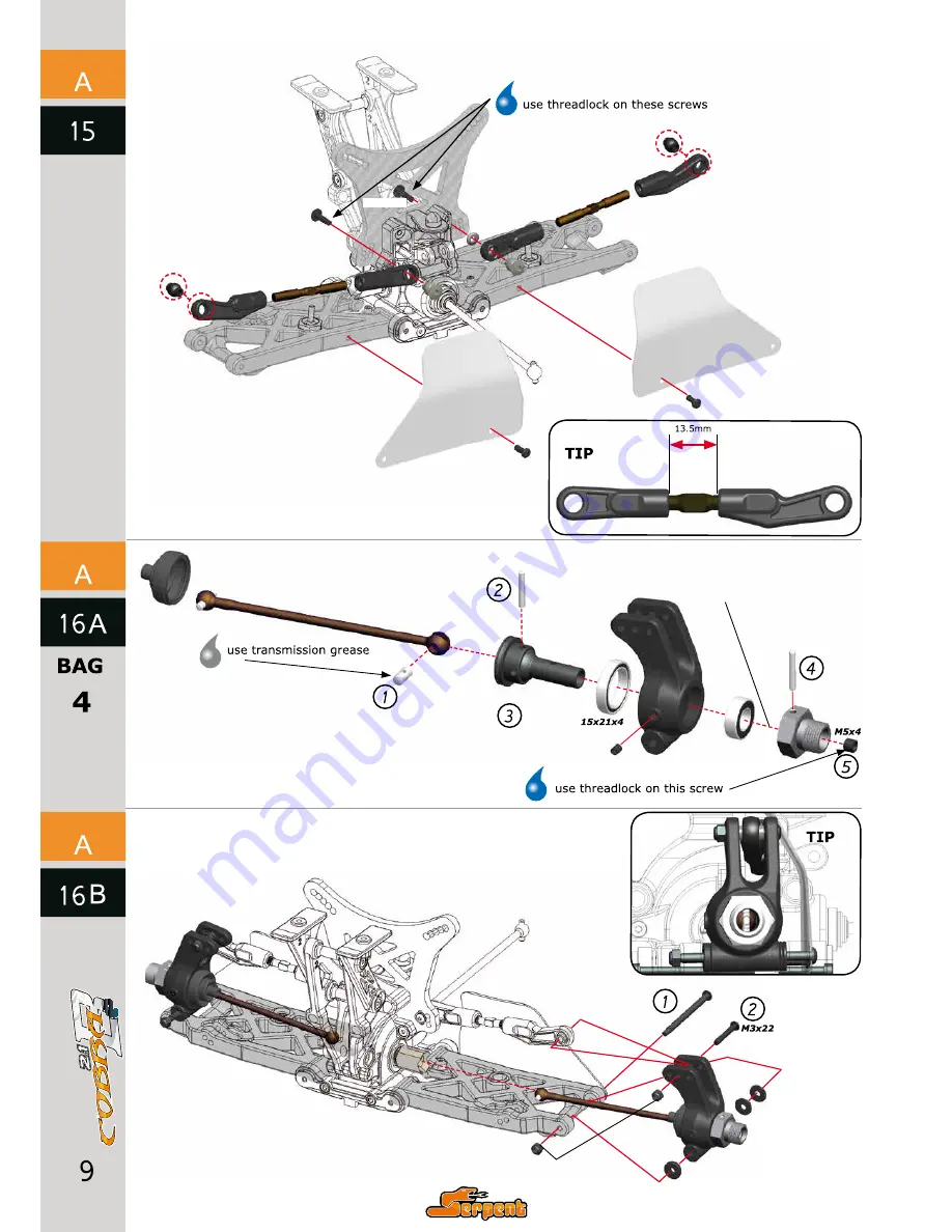 Serpent S811 Cobra E 2.1 Скачать руководство пользователя страница 9