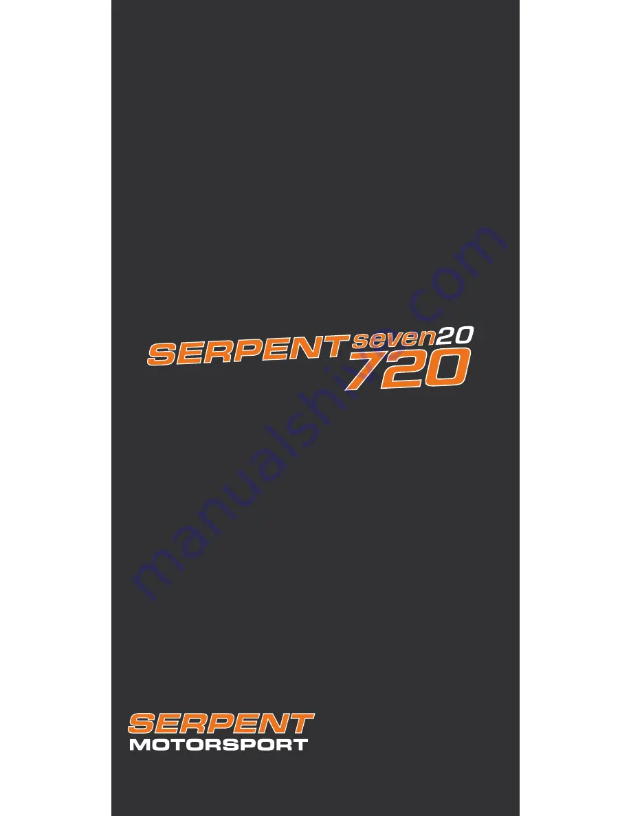 Serpent Seven20 Скачать руководство пользователя страница 40