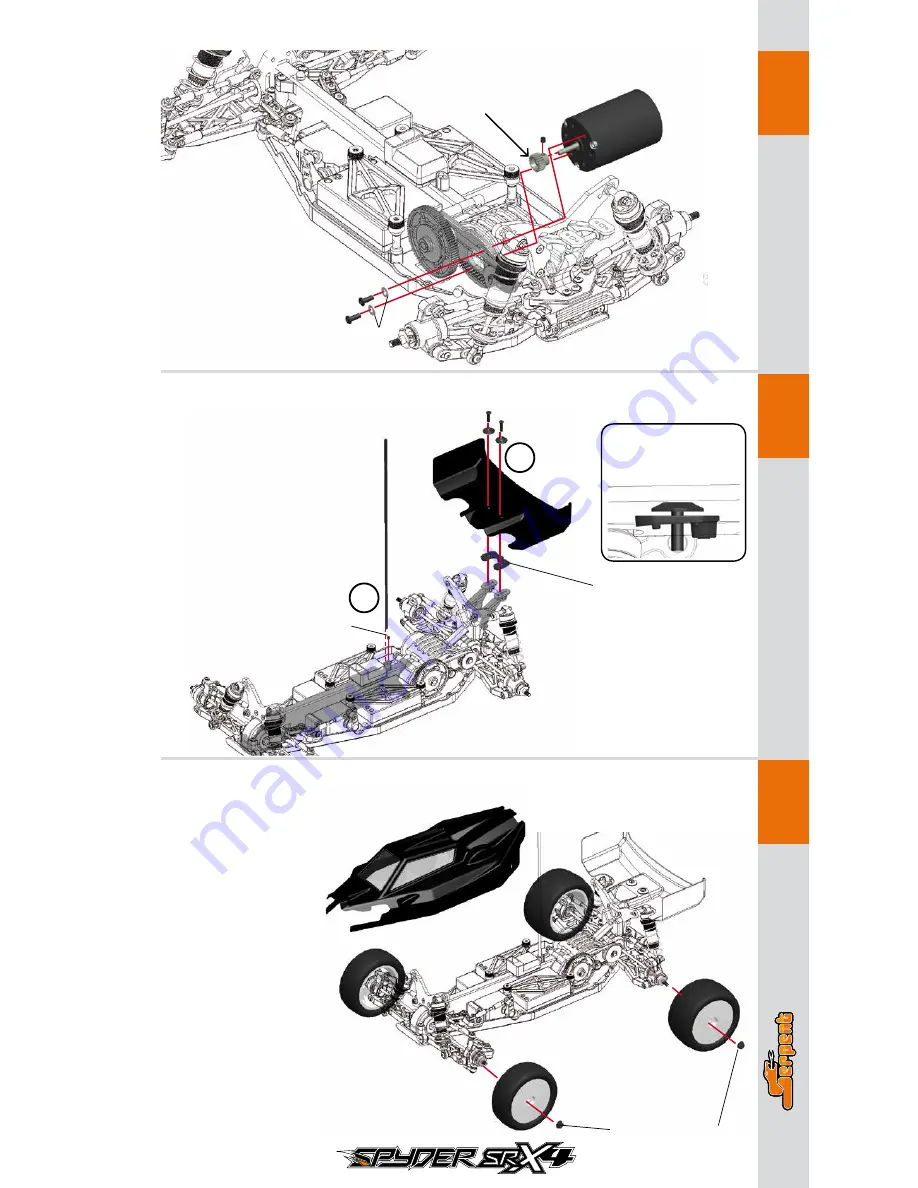 Serpent Spyder SR X4 Instruction Manual & Reference Manual Download Page 23