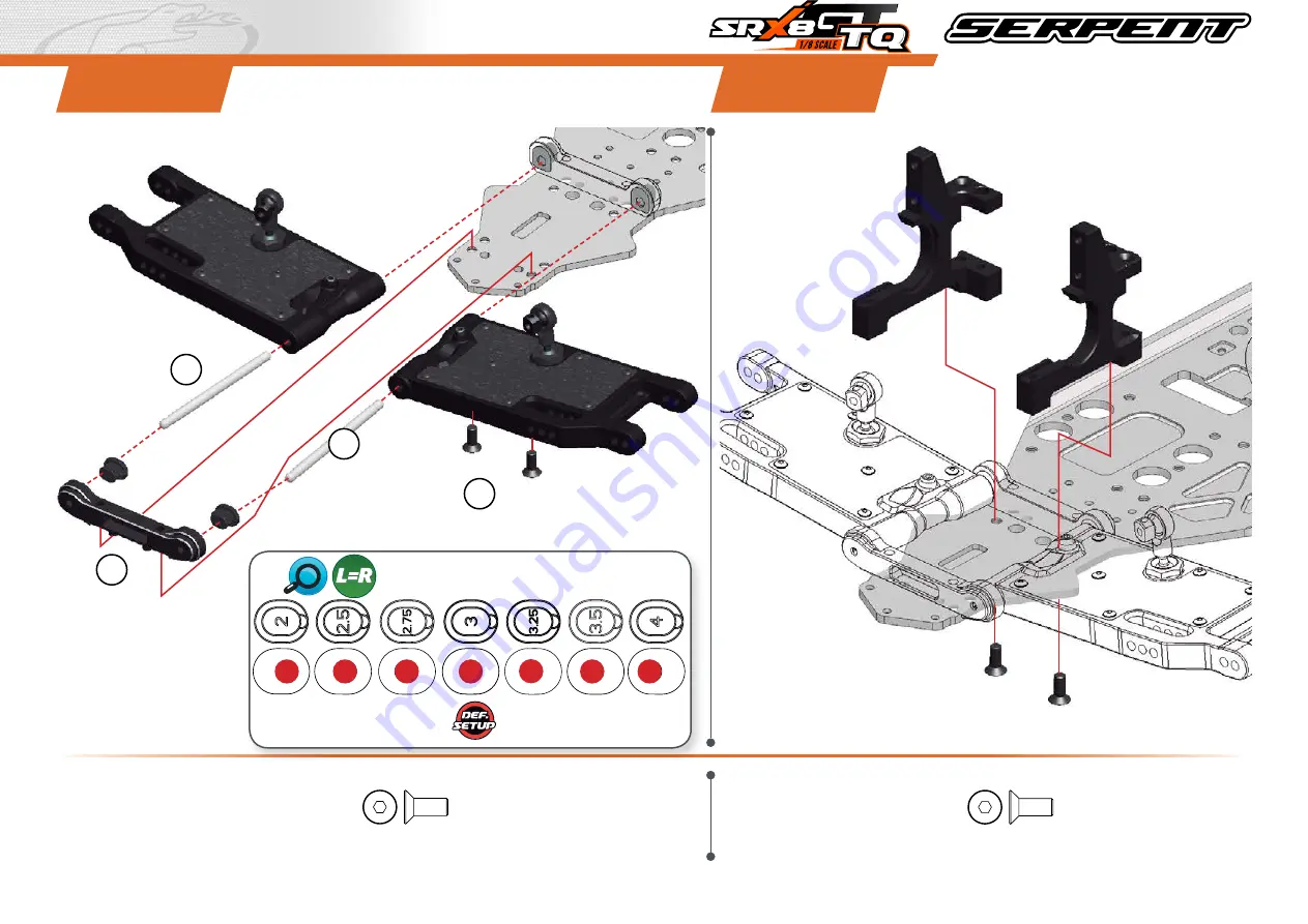 Serpent SRX8 GT TQ Instruction Manual Download Page 11