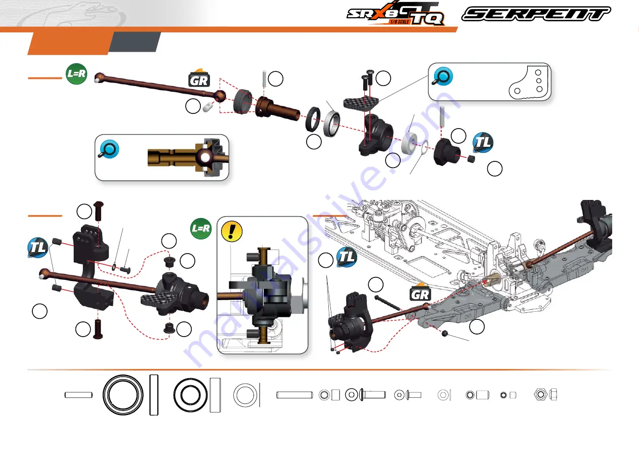 Serpent SRX8 GT TQ Скачать руководство пользователя страница 20