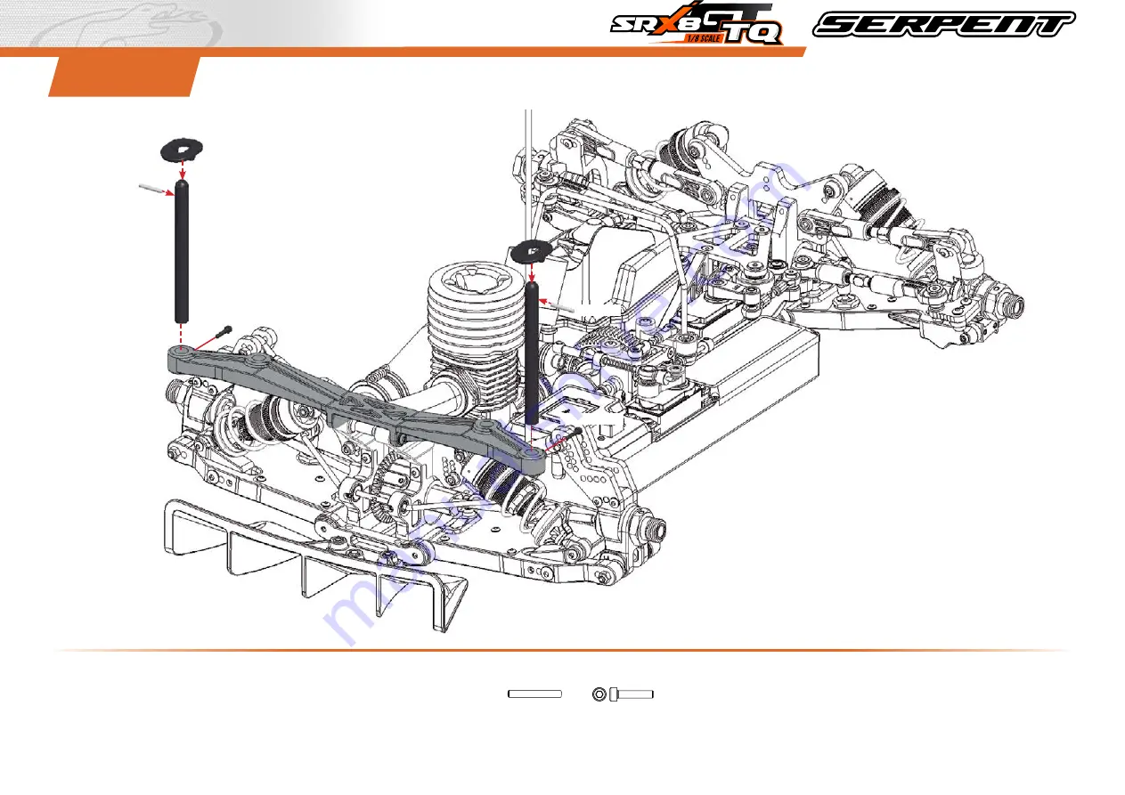 Serpent SRX8 GT TQ Instruction Manual Download Page 39