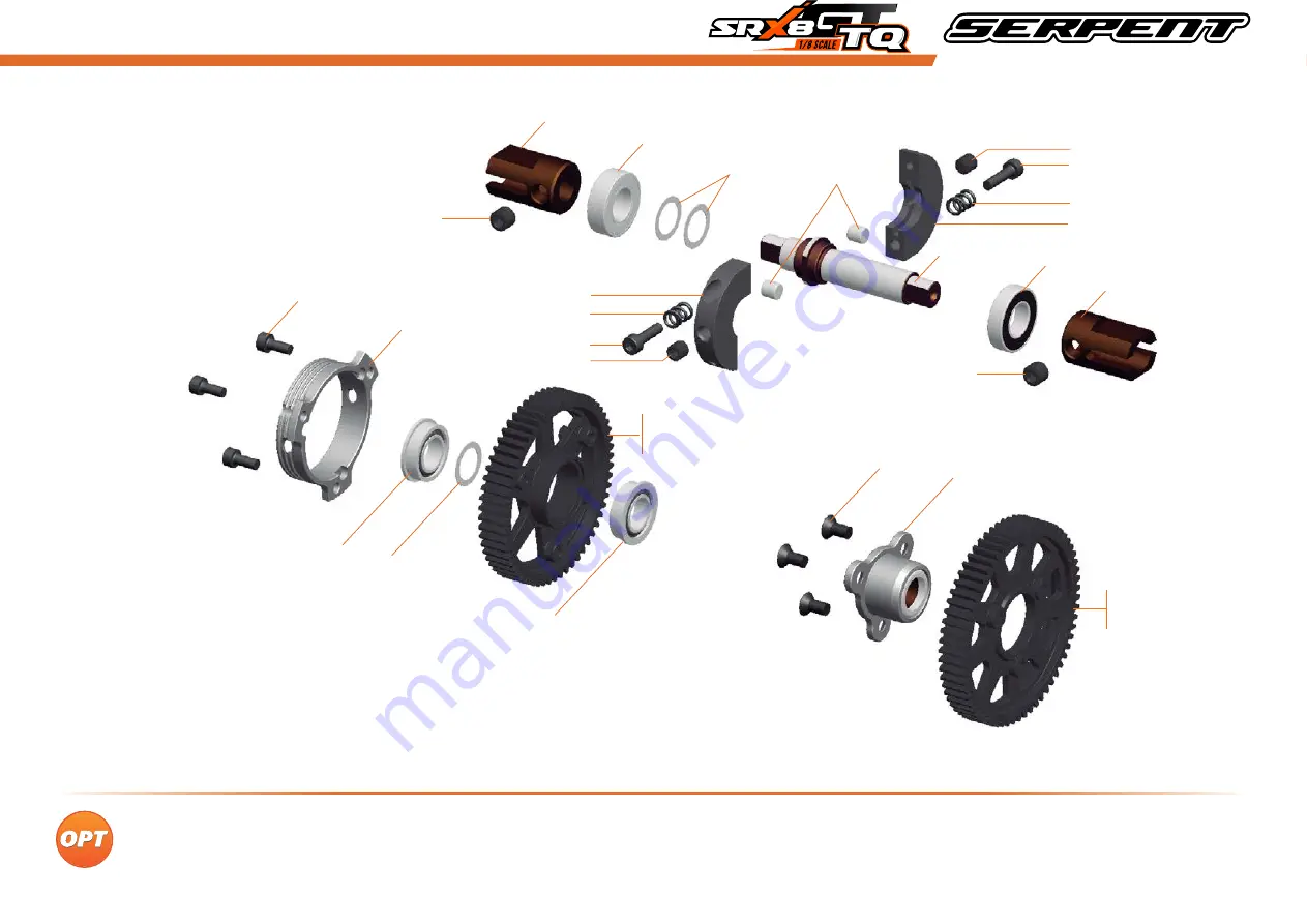 Serpent SRX8 GT TQ Скачать руководство пользователя страница 42