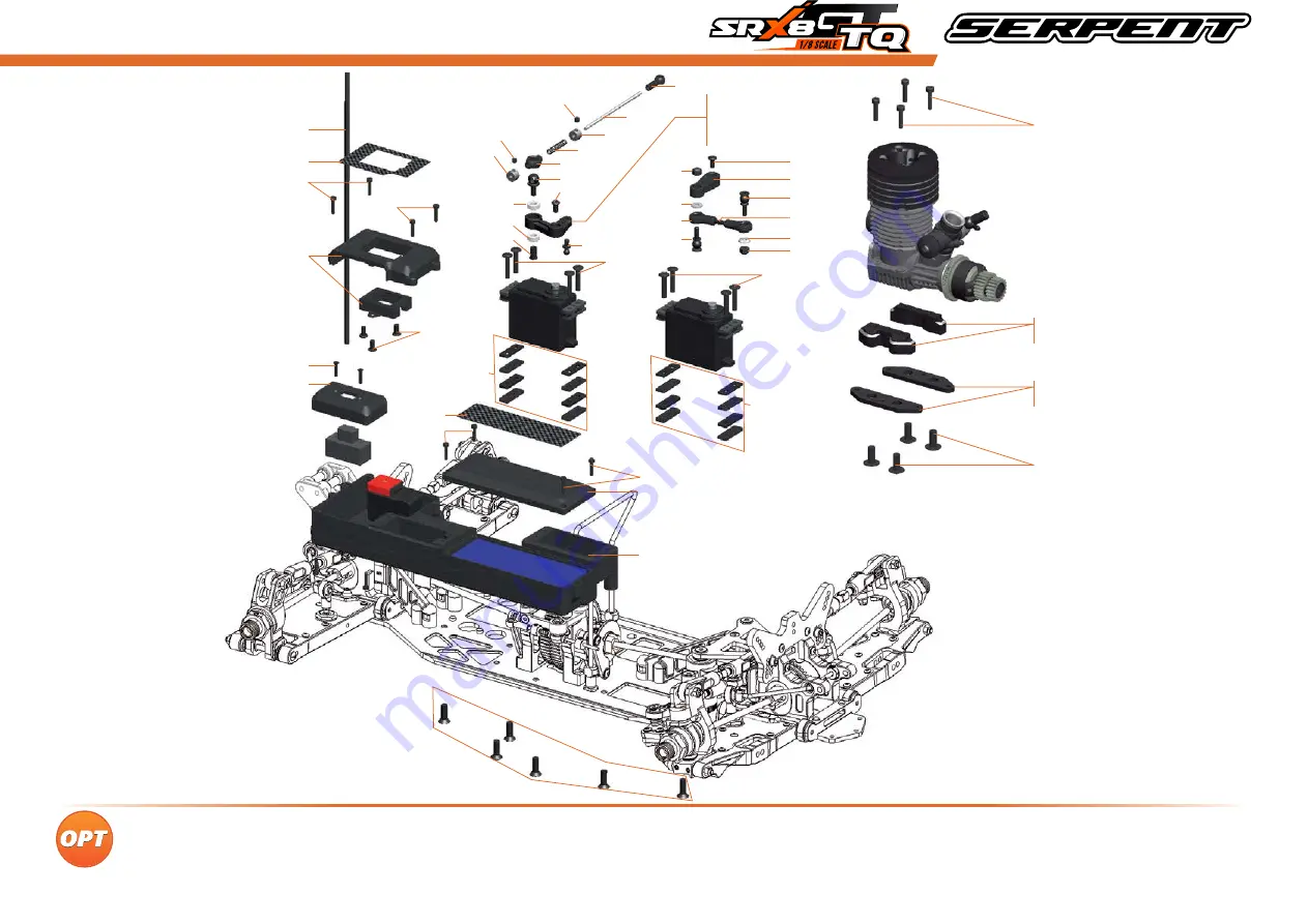 Serpent SRX8 GT TQ Скачать руководство пользователя страница 47