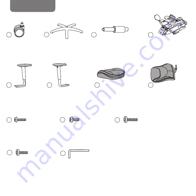 Serta 45421 Assembly Instructions Manual Download Page 3