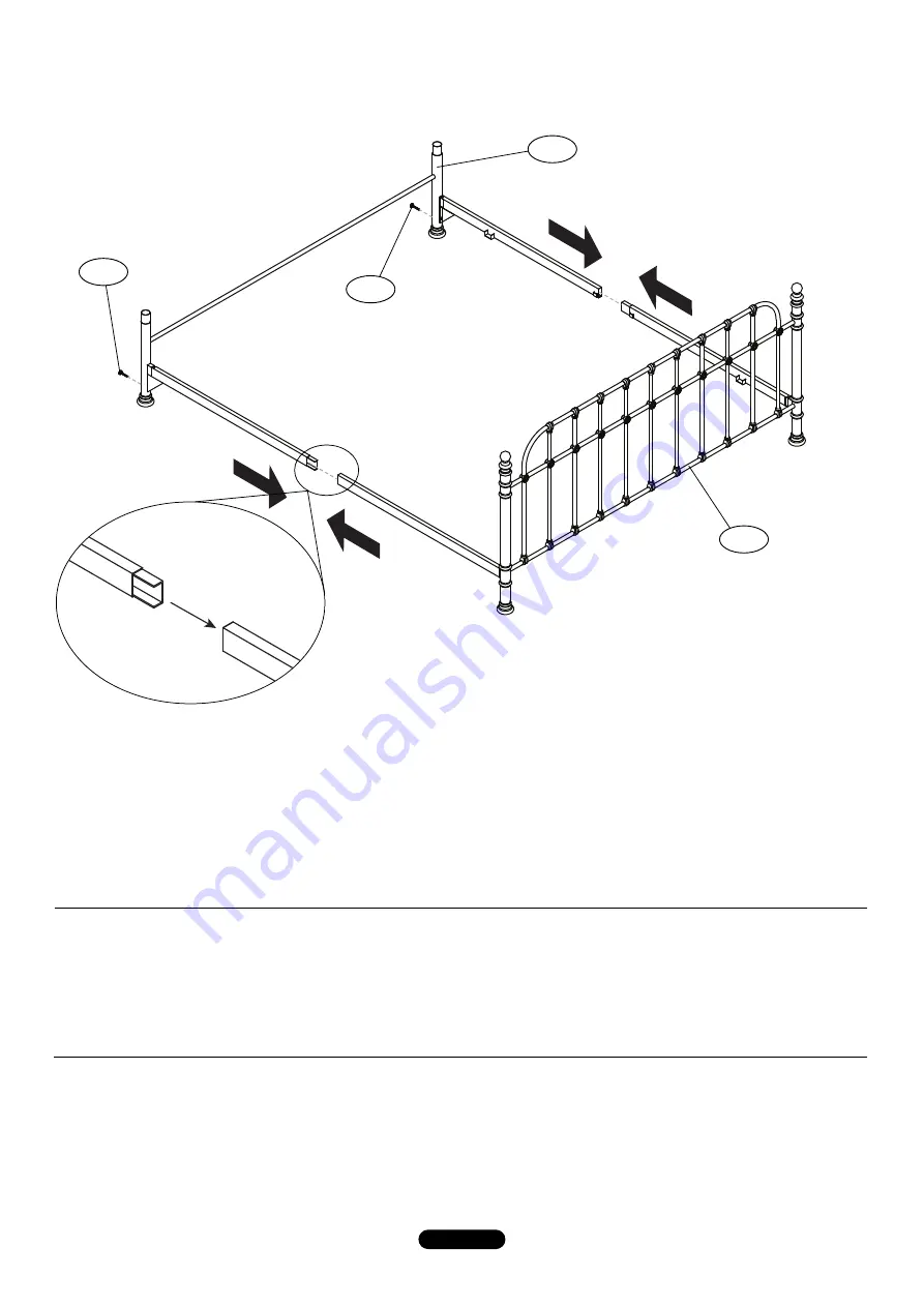 Serta B565KDC Assembly Instructions Manual Download Page 5