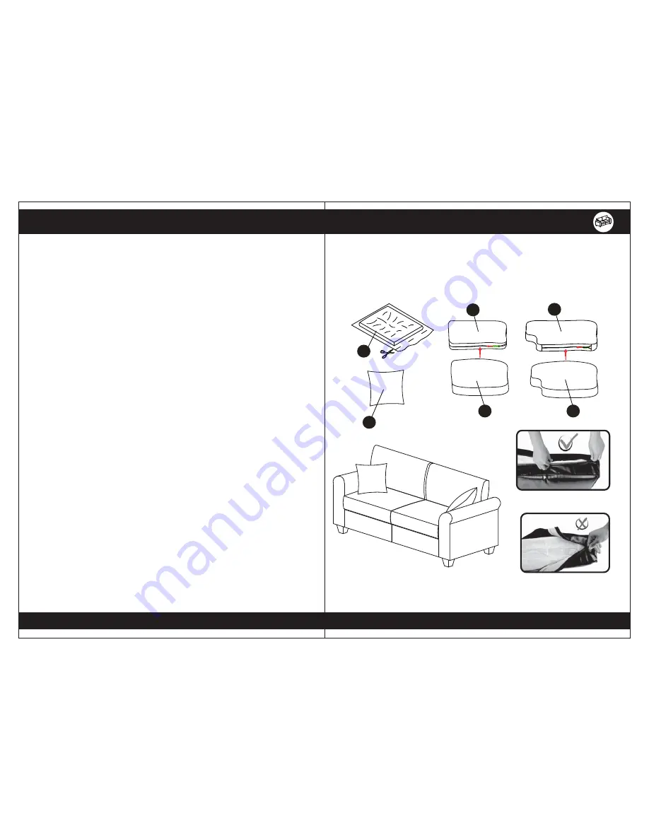 Serta CR-43536PB Assembly Instructions Manual Download Page 2