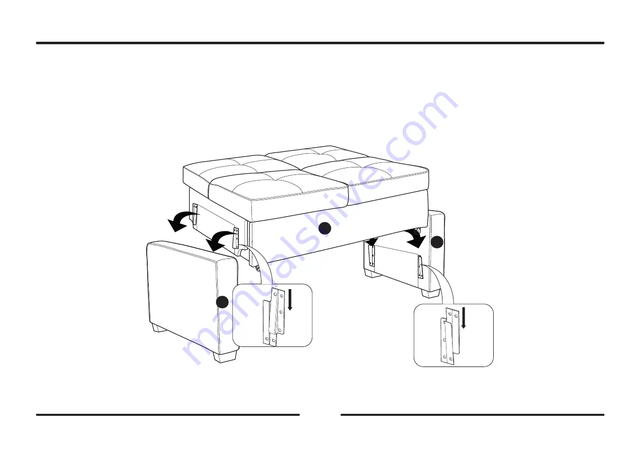 Serta Dream Convertibles FENIX QUEEN SIZE Скачать руководство пользователя страница 5