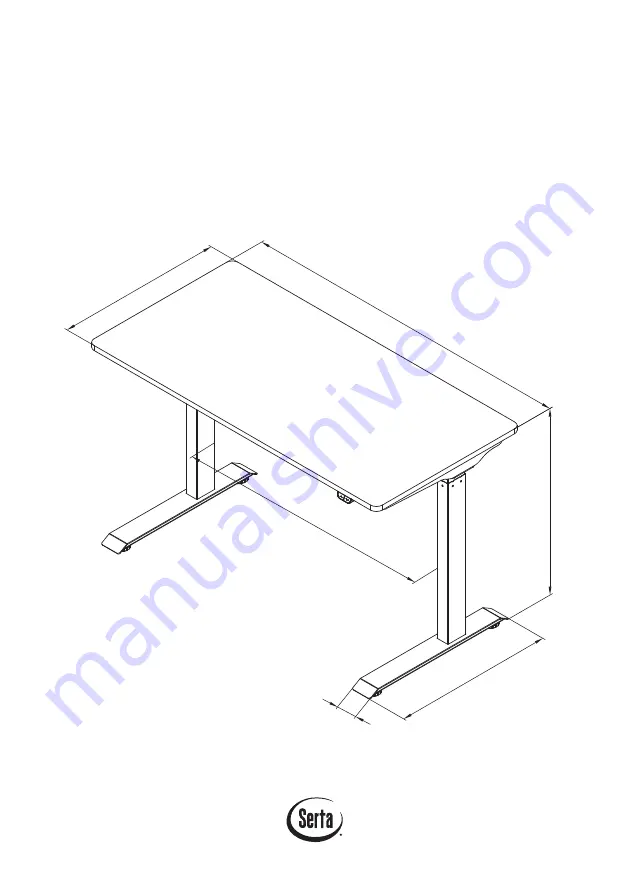 Serta Executive Chair CHR100013 Product Manual & Assembly Instructions Download Page 13