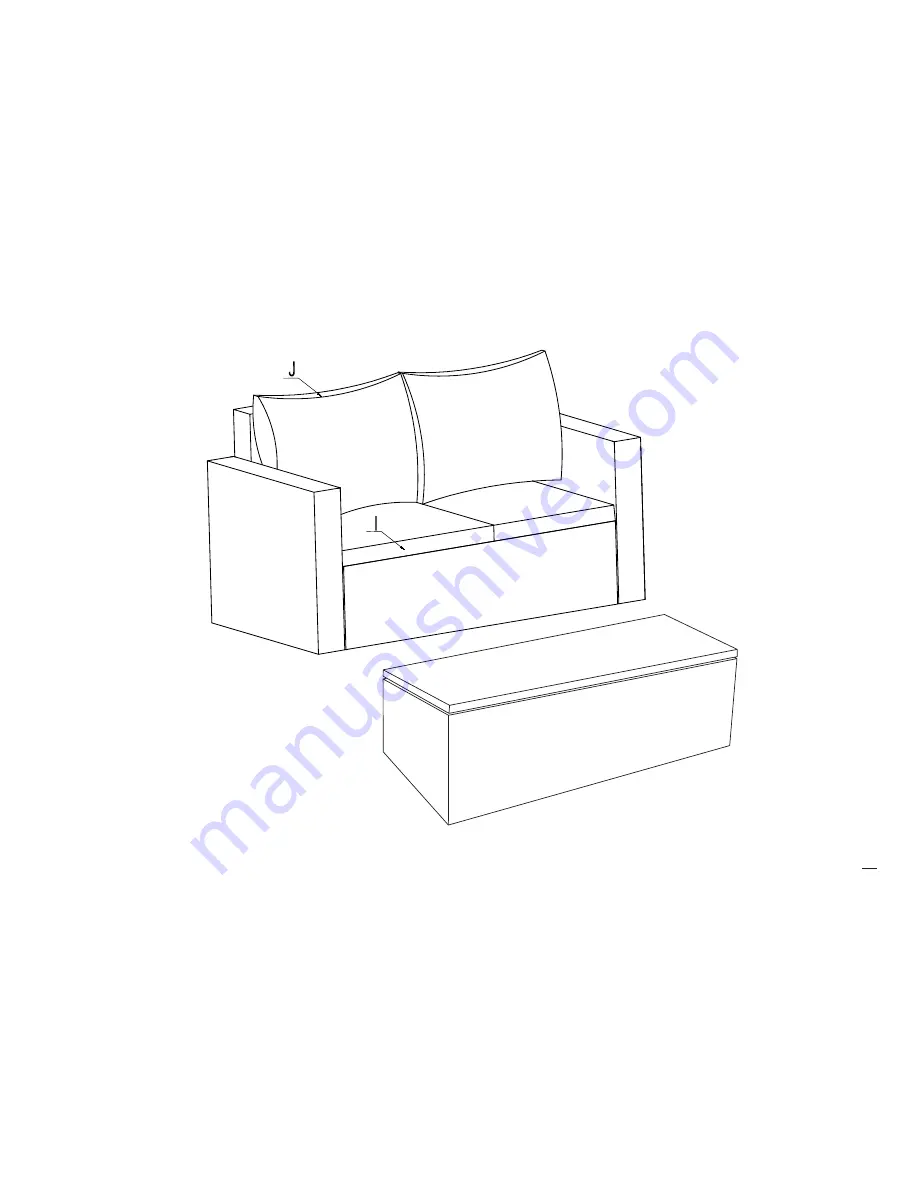 Serta Laguna Sofa & Table Set Скачать руководство пользователя страница 22