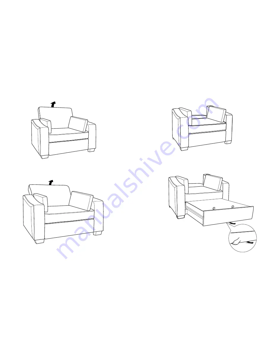 Serta SAVANNAH TWIN SIZE Assembly Instructions Download Page 4