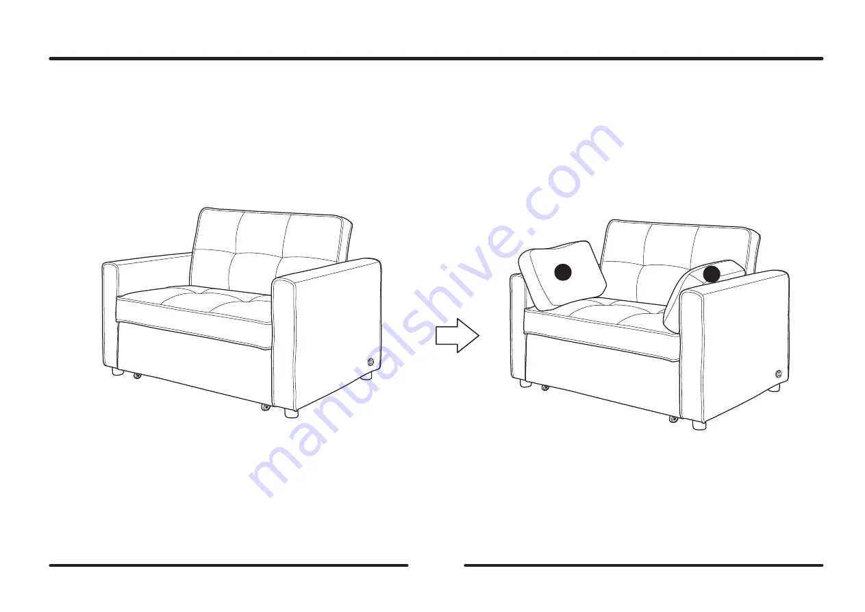 Serta SOFA BED Скачать руководство пользователя страница 5