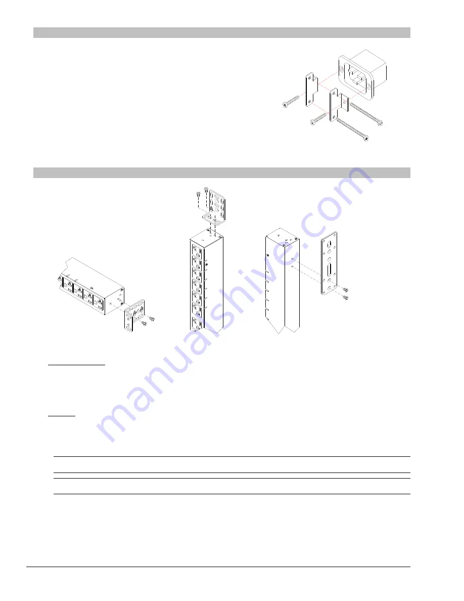 Server Technology Sentry CB-12H Series Installation Manual Download Page 7