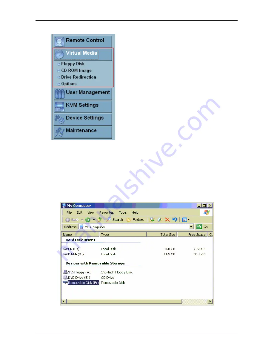 serverLink KVM over IP Module User Manual Download Page 38