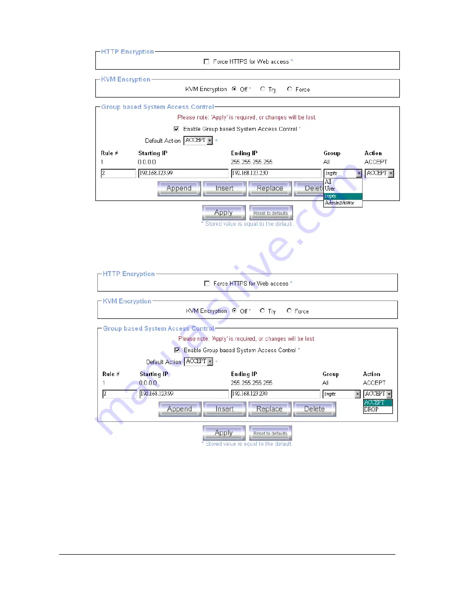 serverLink KVM over IP Module User Manual Download Page 75