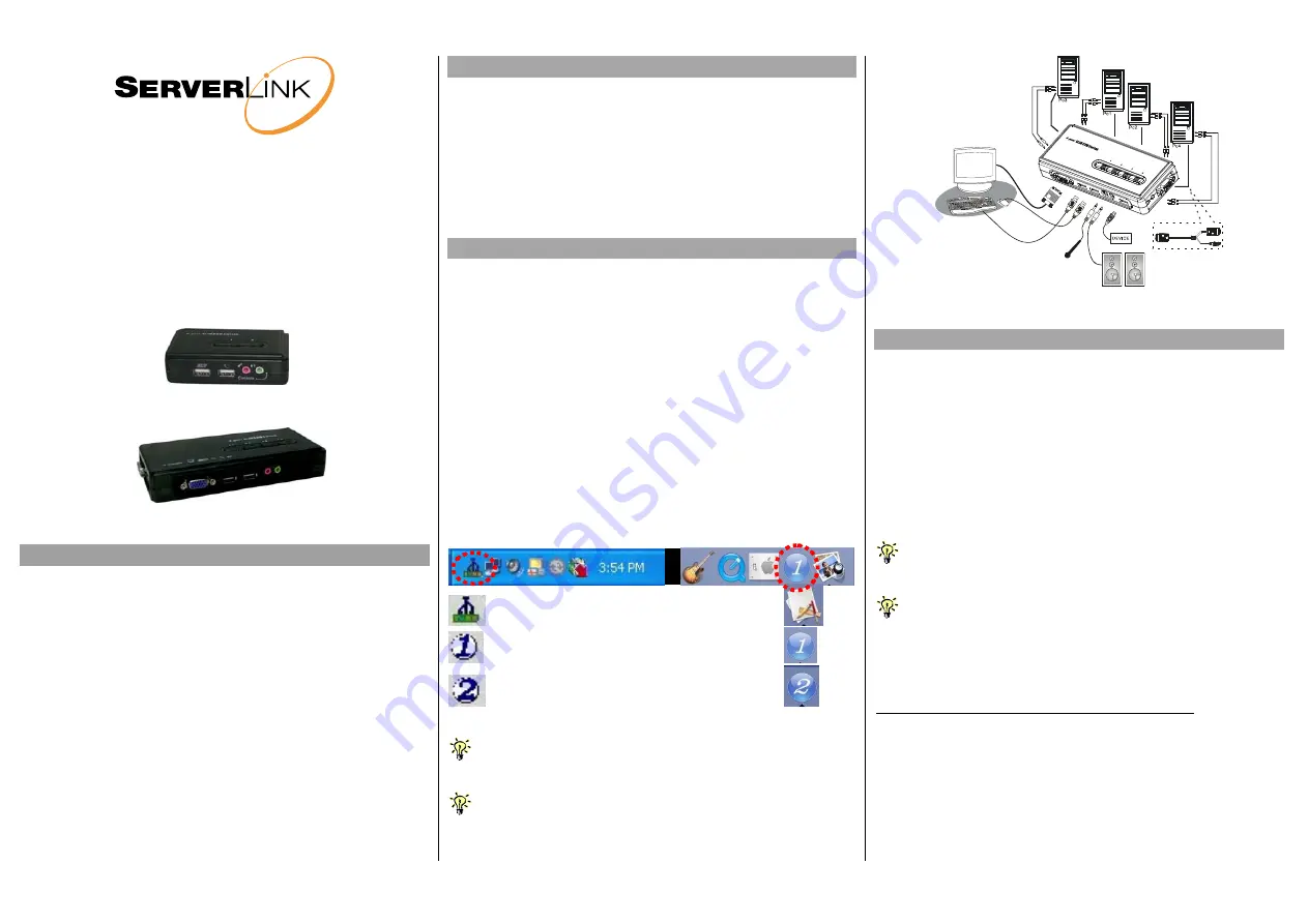 serverLink SL-231-U Quick Installation Manual Download Page 1