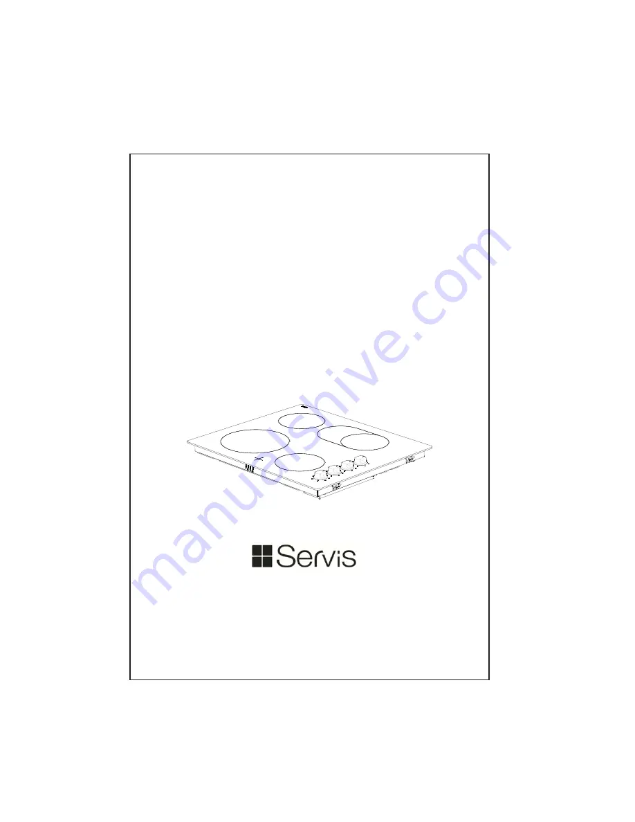 SERVIS GC66Y01C11 Operating And Installation Instruction Download Page 1