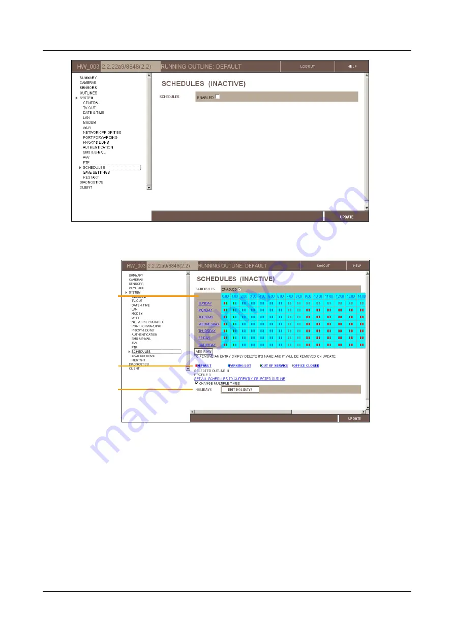 SerVision MVG200 Configuration And Management Manual Download Page 78