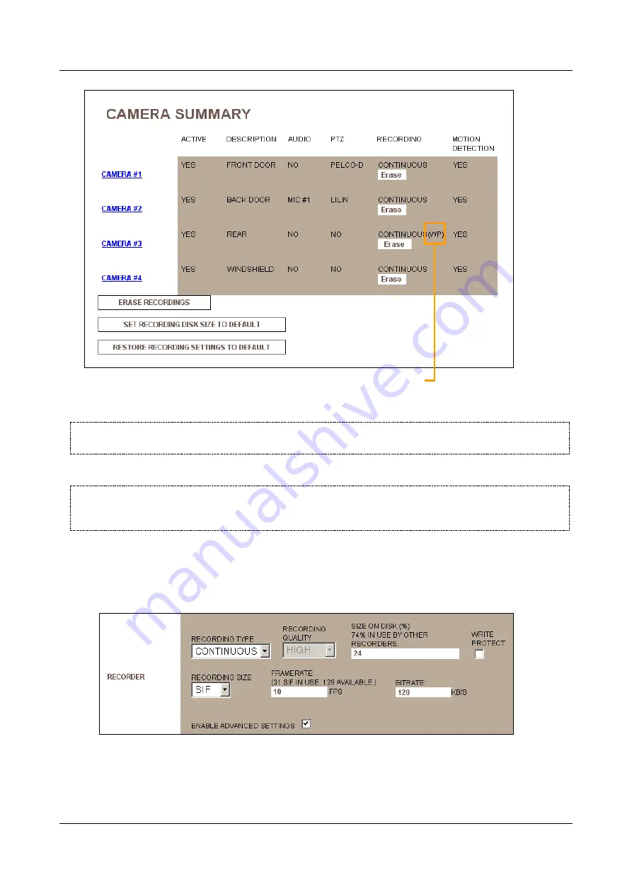 SerVision MVG200 Configuration And Management Manual Download Page 109