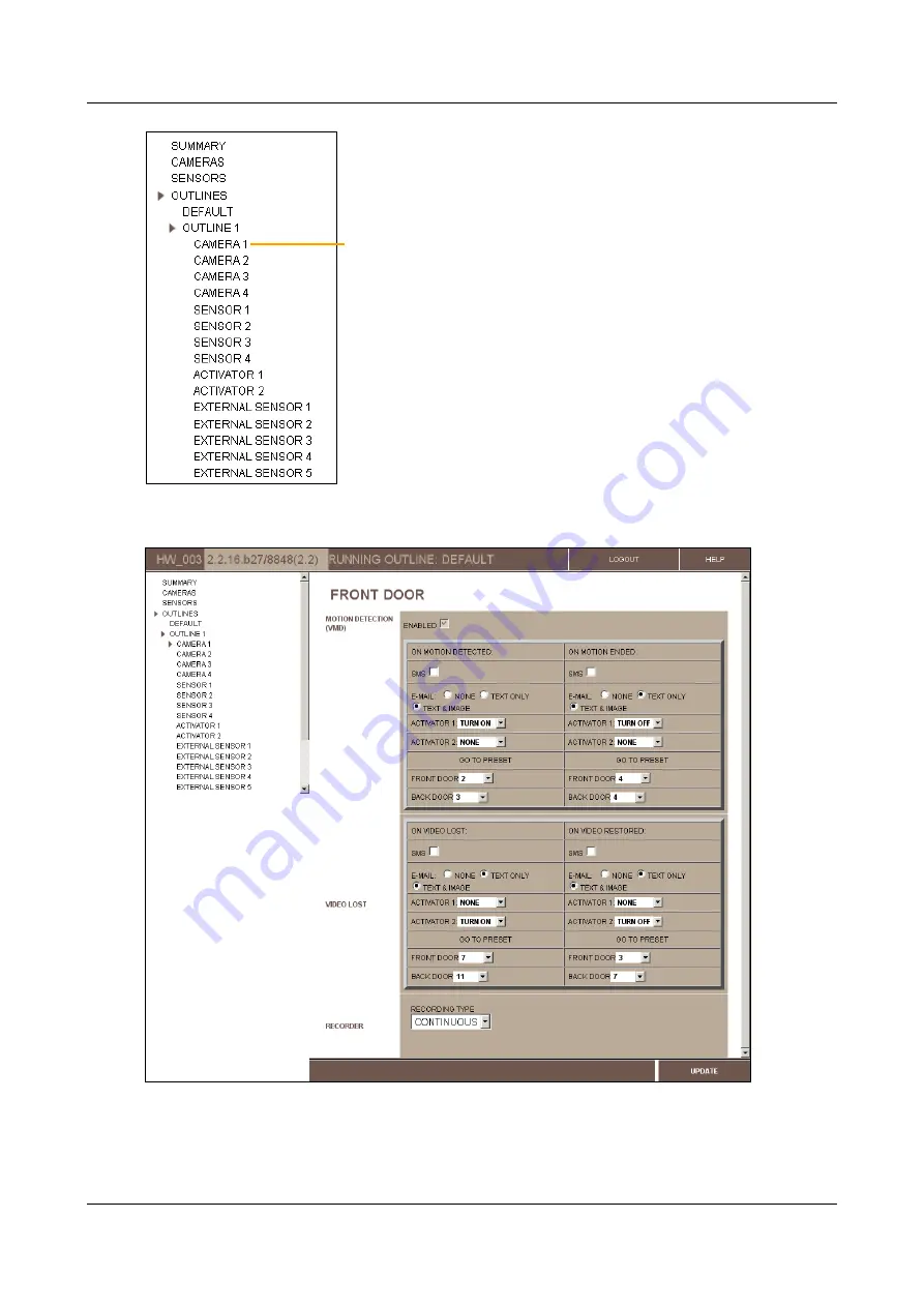 SerVision MVG200 Configuration And Management Manual Download Page 154