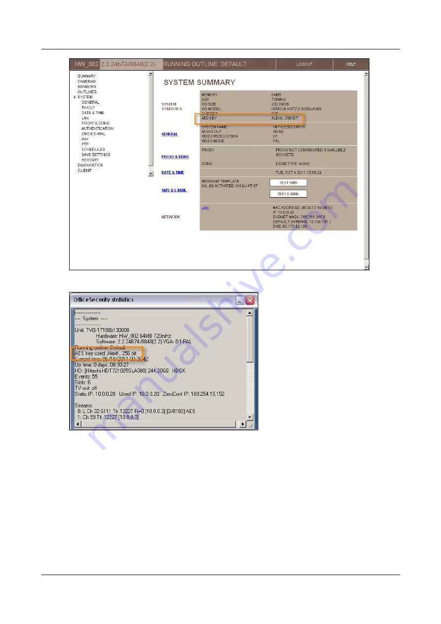 SerVision MVG200 Configuration And Management Manual Download Page 197