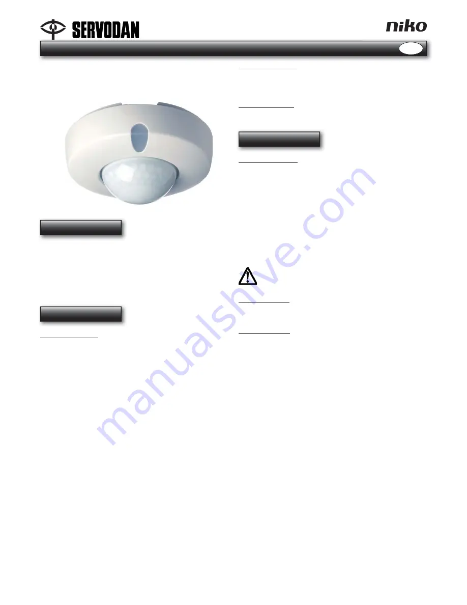 Servodan 41-330 User Manual Download Page 11