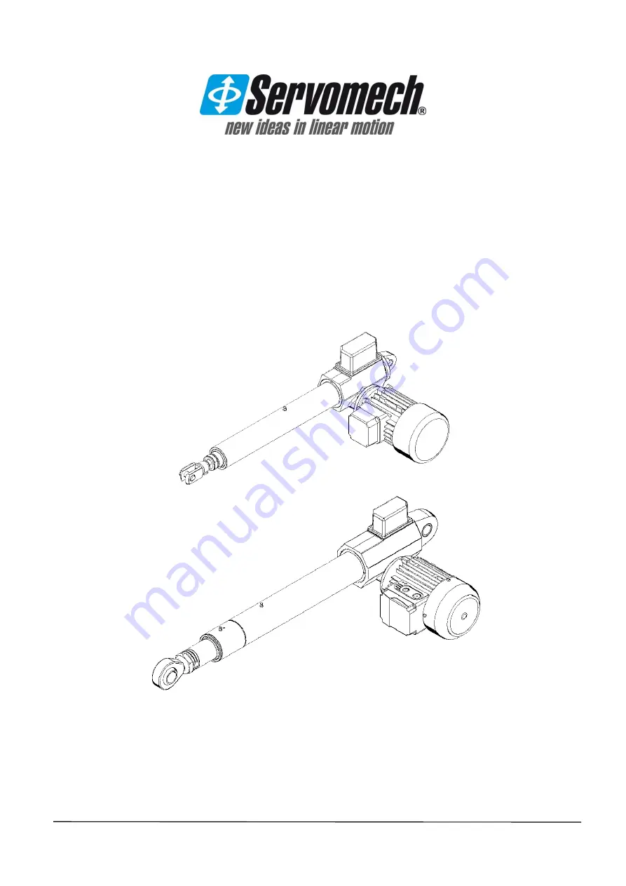 Servomech CLA 30 Installation, Operation And Maintenance Manual Download Page 1