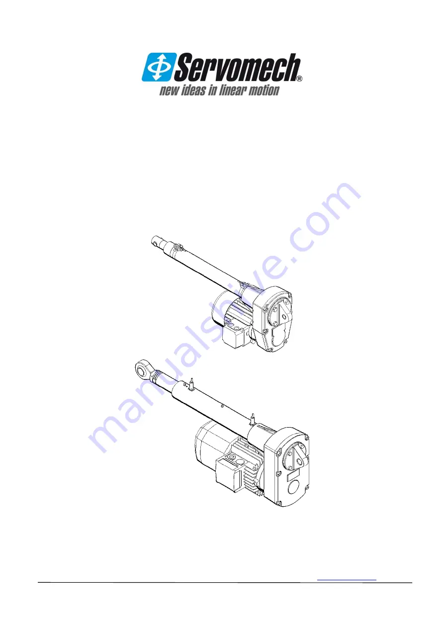 Servomech UAL 1 Скачать руководство пользователя страница 1