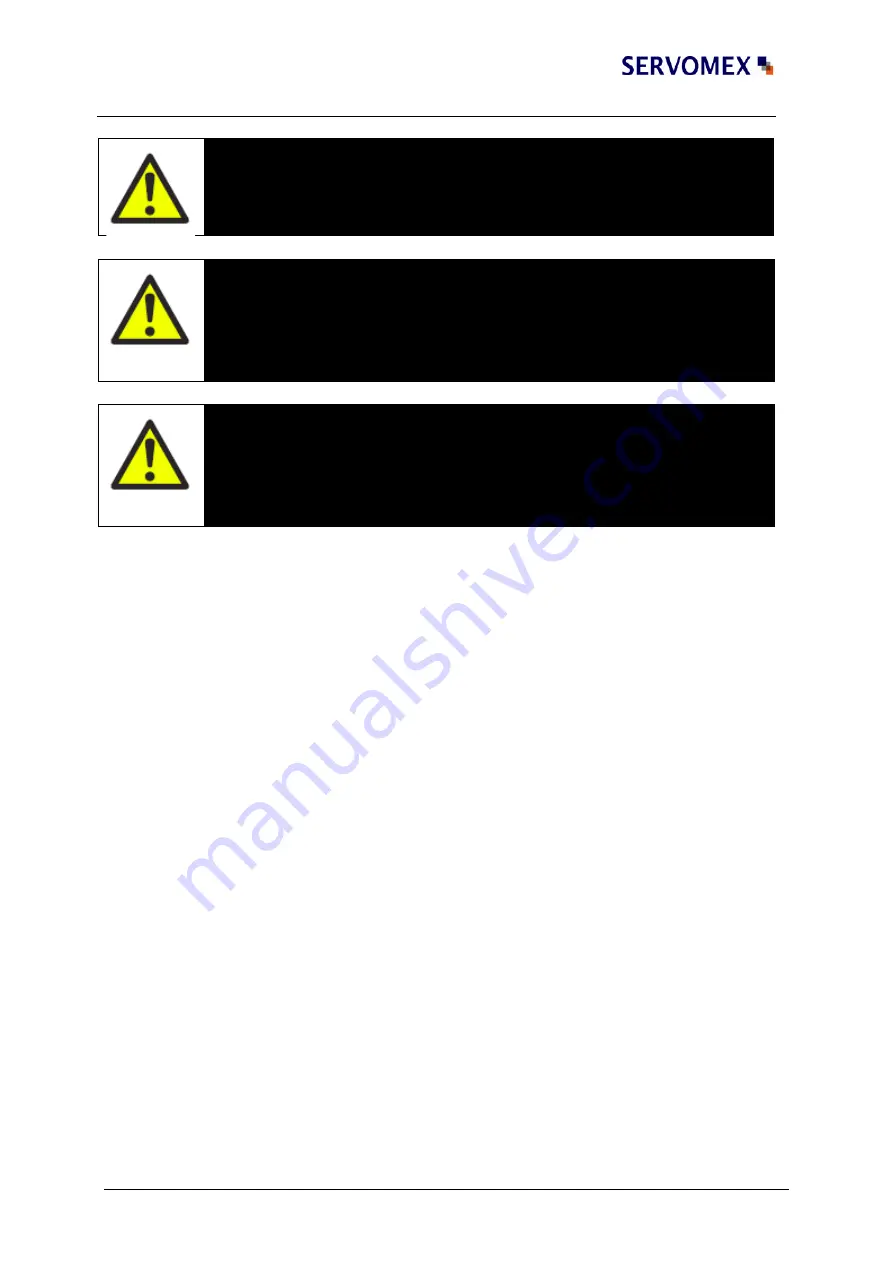 Servomex SERVOTOUGH LaserExact 2950 Operator'S Manual Download Page 8