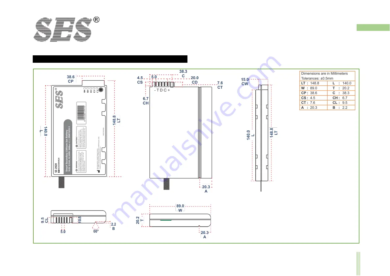 SES SE-2020 User Manual Download Page 24