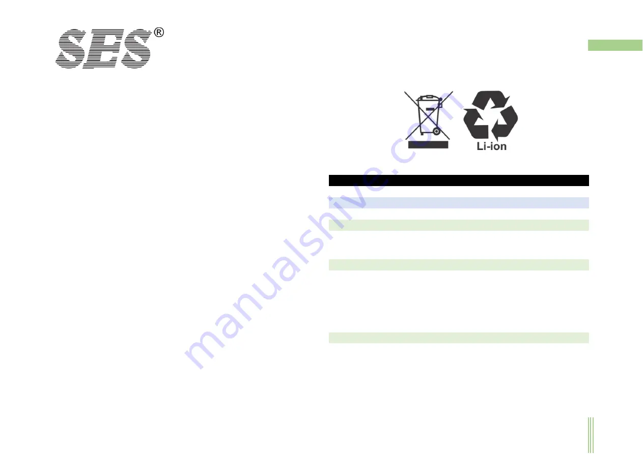 SES SE-2030 Скачать руководство пользователя страница 6
