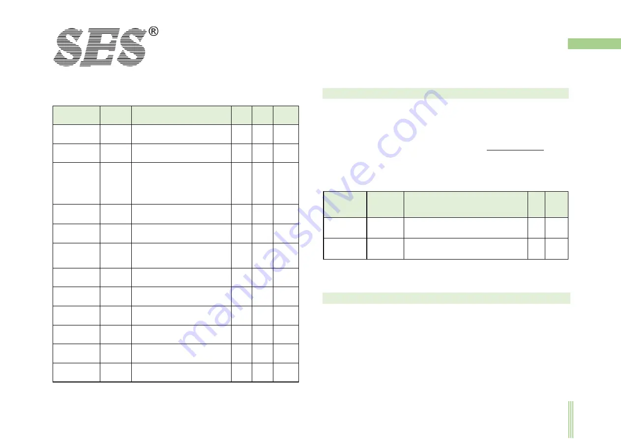 SES SE-2040-3 User Manual Download Page 17