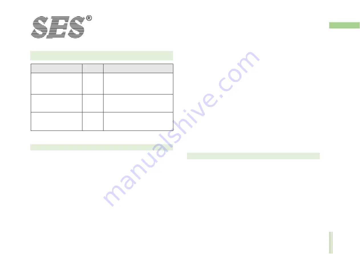 SES SE-2057-2 User Manual Download Page 11