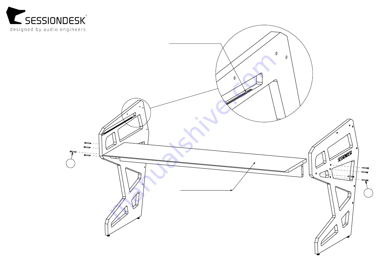 Sessiondesk Air 1030 Скачать руководство пользователя страница 5