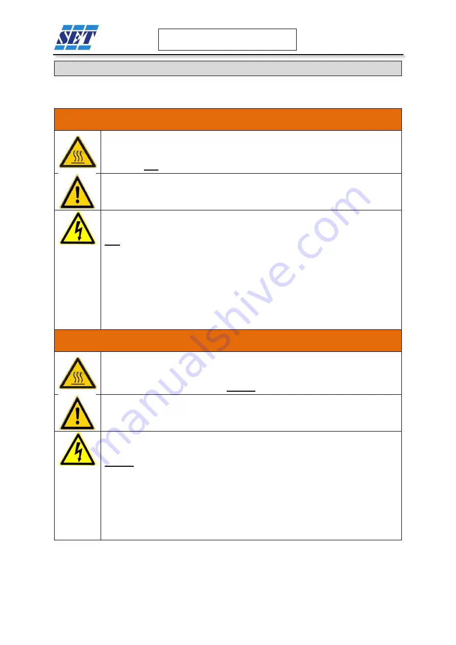 SET Camino 10-20 DSI Work Card Download Page 9