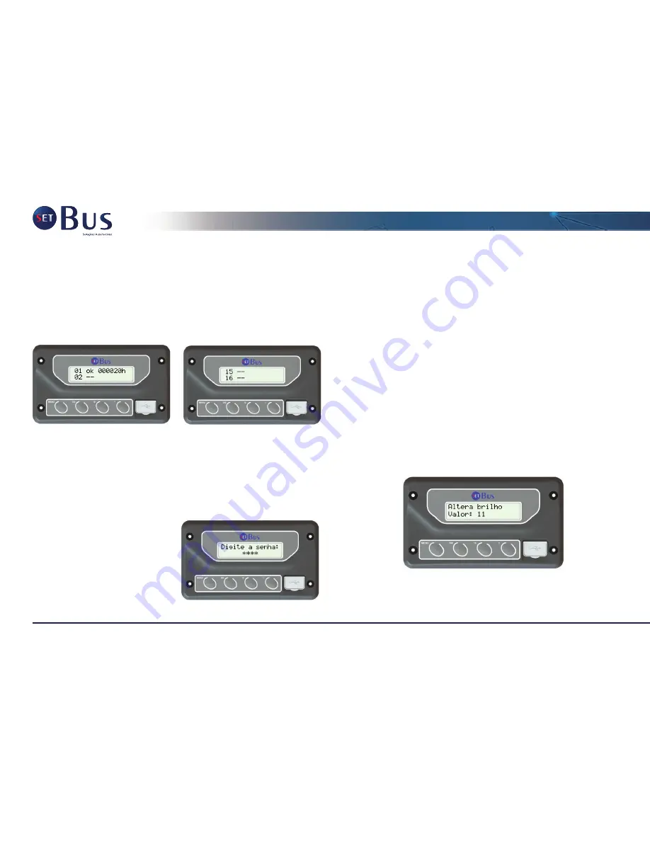 SETBus Electronic Destination Sign Operation And Instruction Manual Download Page 24