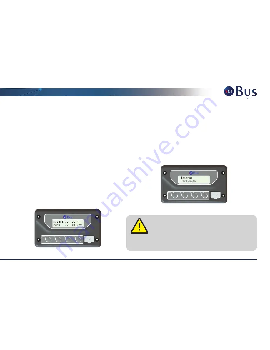 SETBus Electronic Destination Sign Operation And Instruction Manual Download Page 25