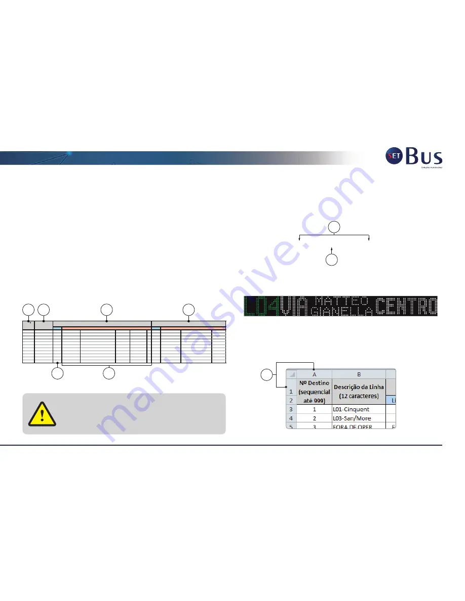 SETBus Electronic Destination Sign Operation And Instruction Manual Download Page 35