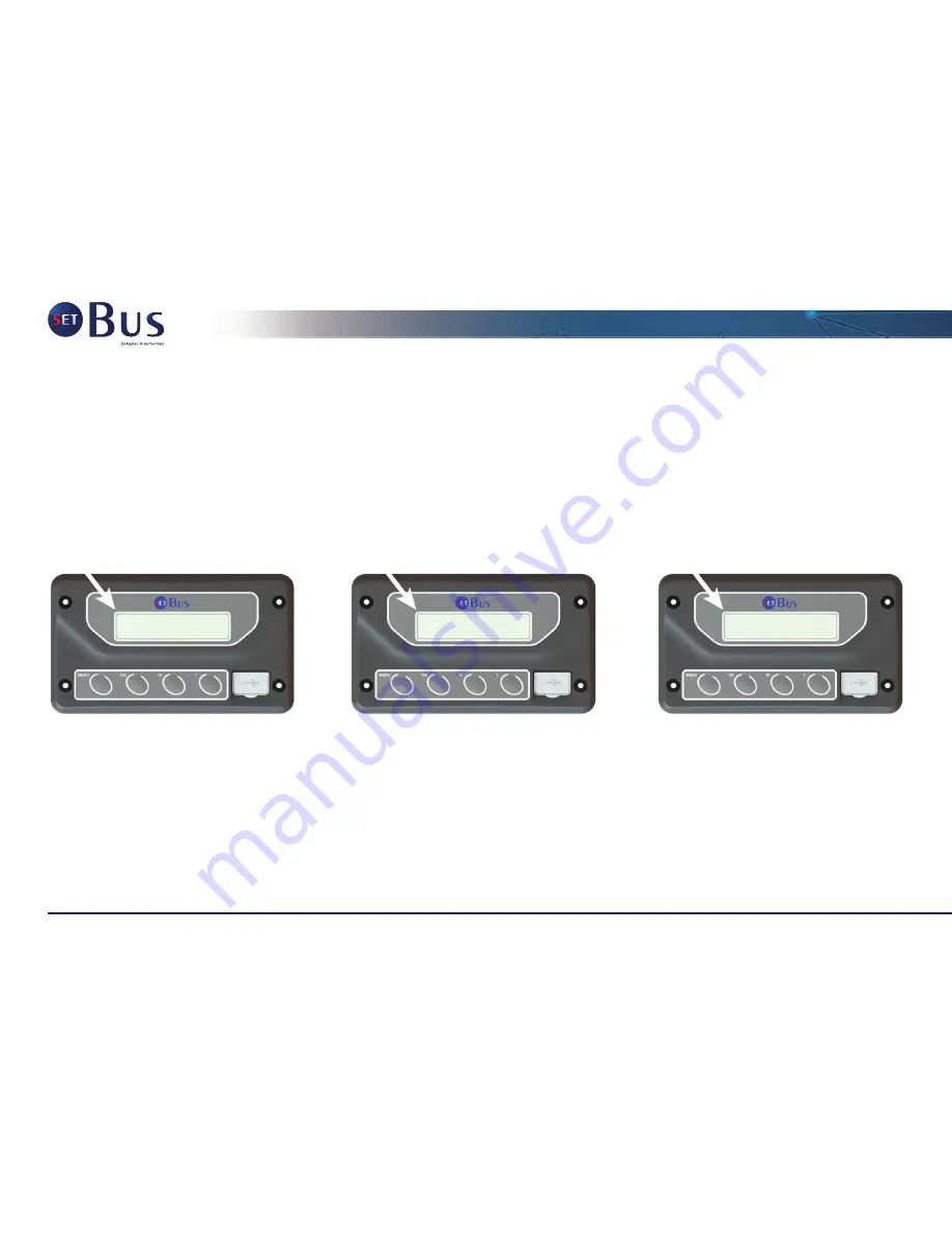 SETBus Electronic Destination Sign Operation And Instruction Manual Download Page 62