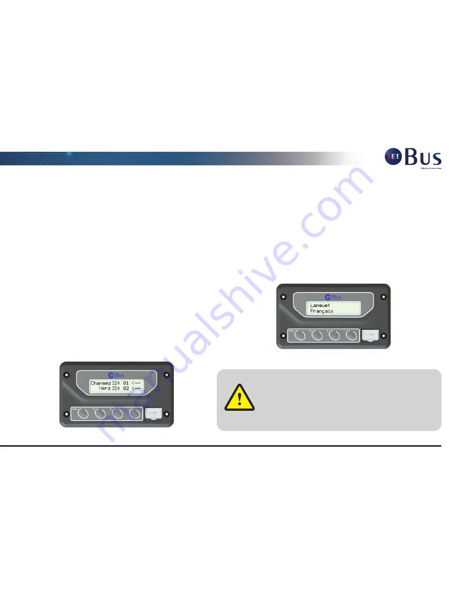 SETBus Electronic Destination Sign Operation And Instruction Manual Download Page 151